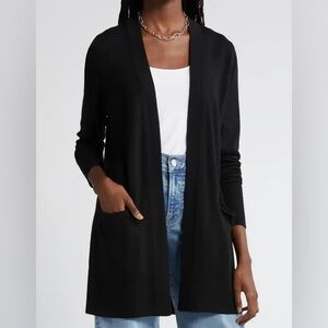 Parasuco Black Women's Cardigan Sweater - Size M